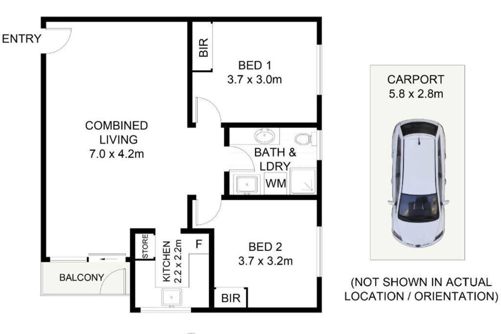 Dunes Holiday Apartment Unit 8 คอฟฟ์ฮาร์เบอร์ ภายนอก รูปภาพ